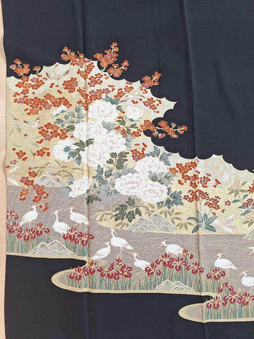 着物リメイクワンピース3663