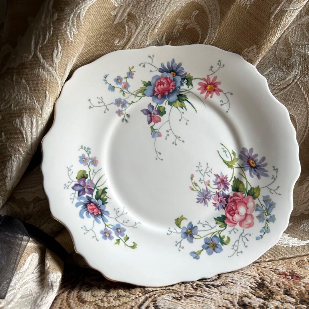 英国製クラウンスタッフォードシャー【England's Glory】手付プレート