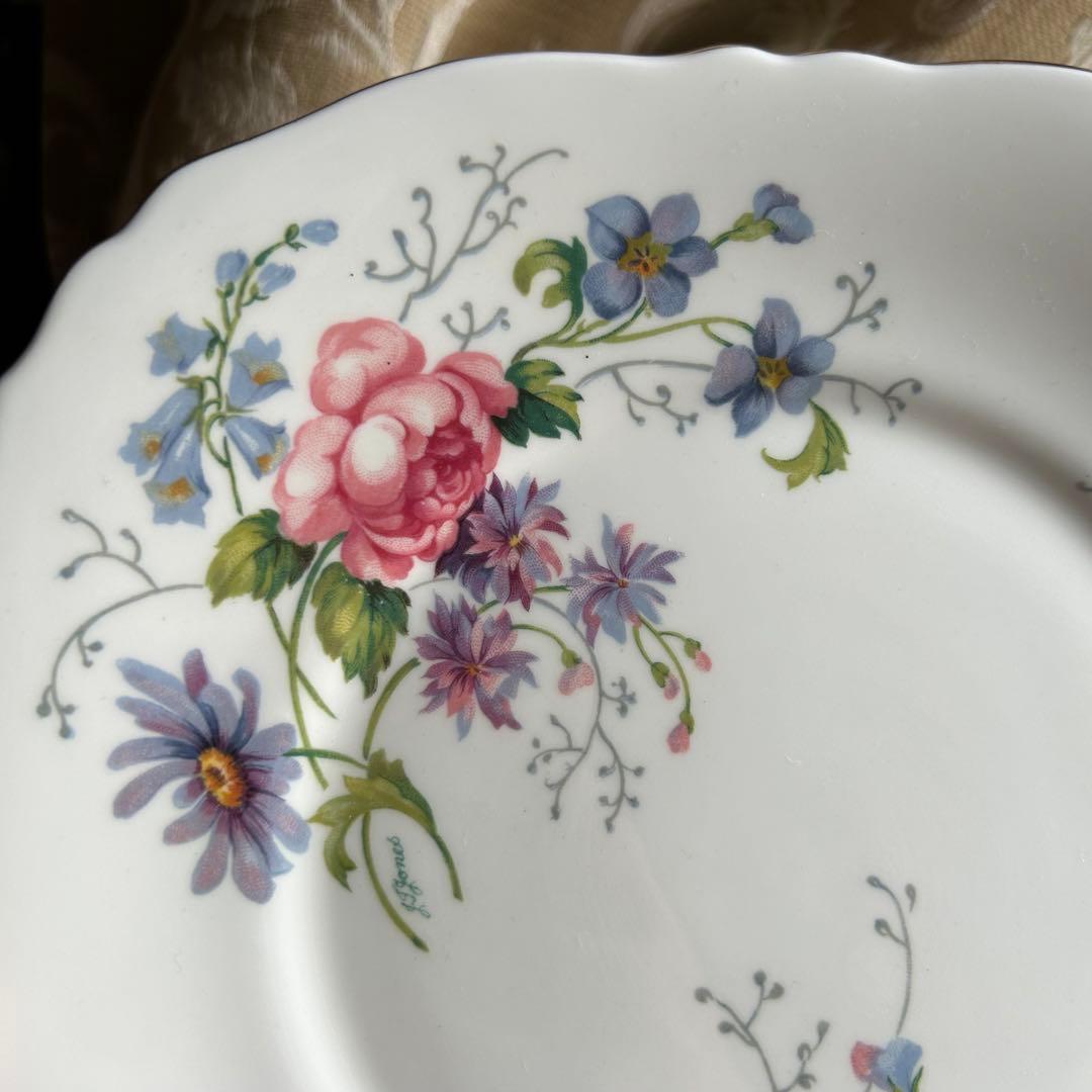 英国製クラウンスタッフォードシャー【England's Glory】手付プレート