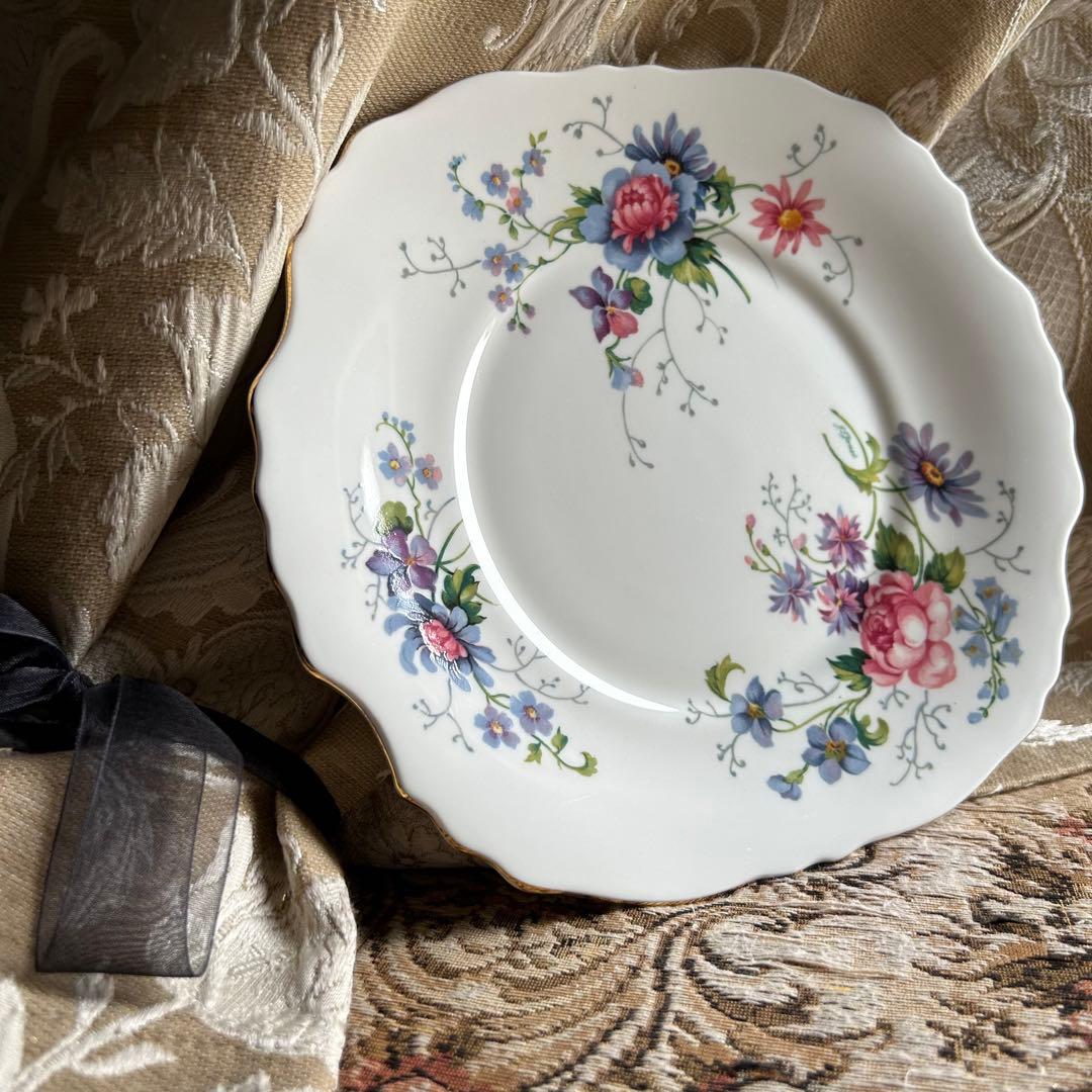 英国製クラウンスタッフォードシャー【England's Glory】手付プレート