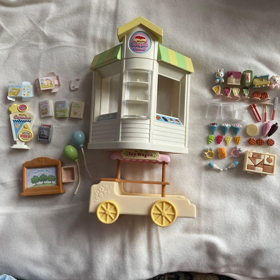シルバニア クレープハウス トイワゴン UK