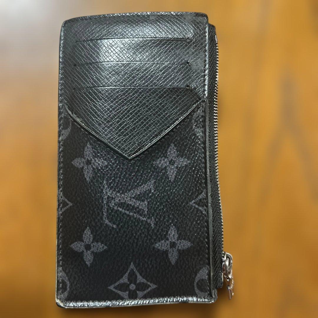 ルイ ヴィトン　カードホルダー モノグラム エクリプス ケース 小銭入れ