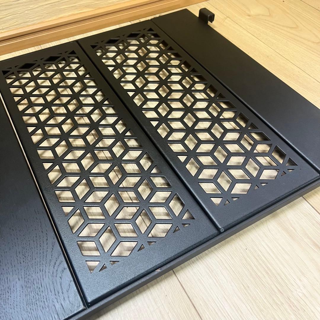 CAMP GEEKS シェルコンブリッヂ　ラックセット　オールブラック