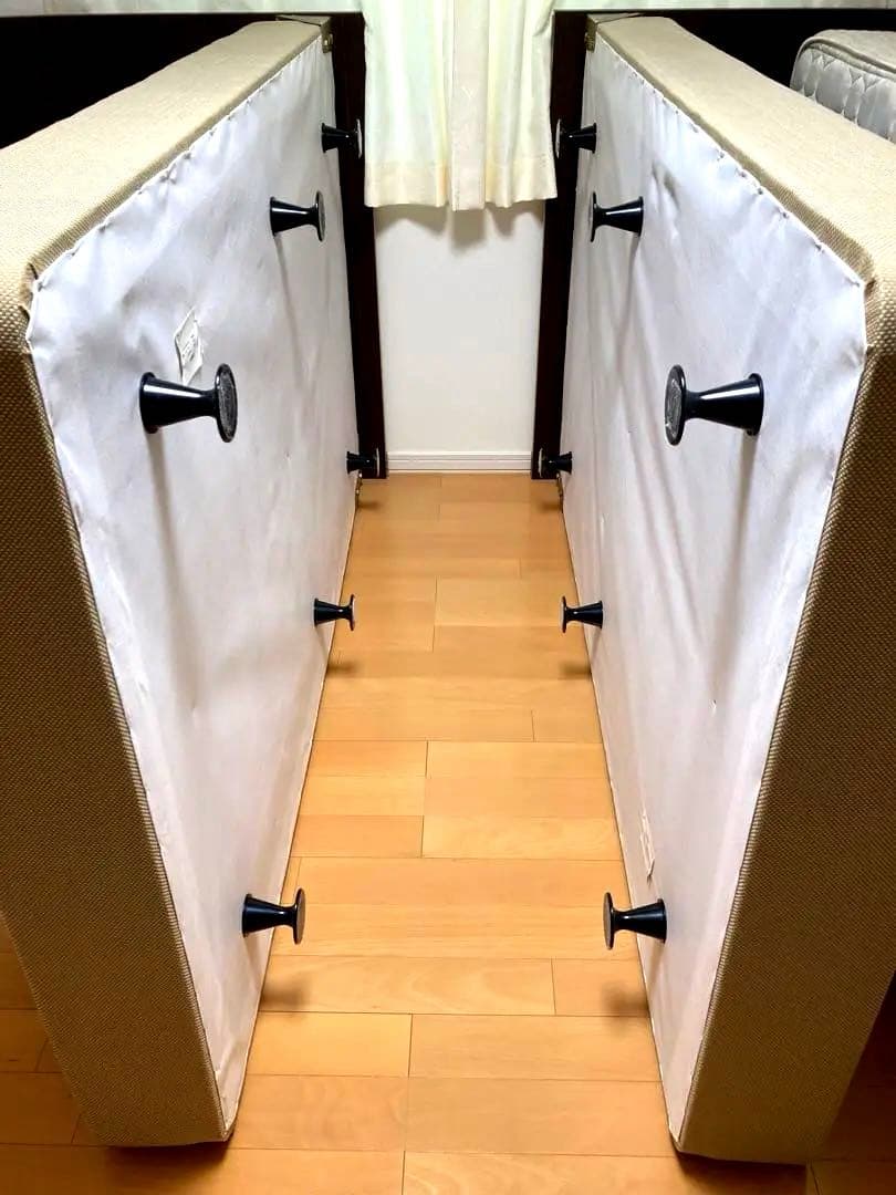 【2台同時購入①】SIMMONSシモンズ セミダブルマットレス&ベッドフレーム