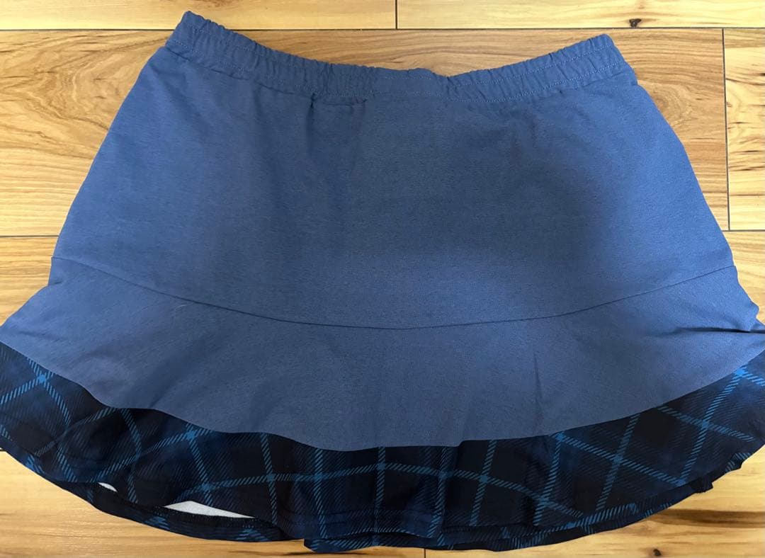 Admiral テニスウェアセット 青系チェック柄