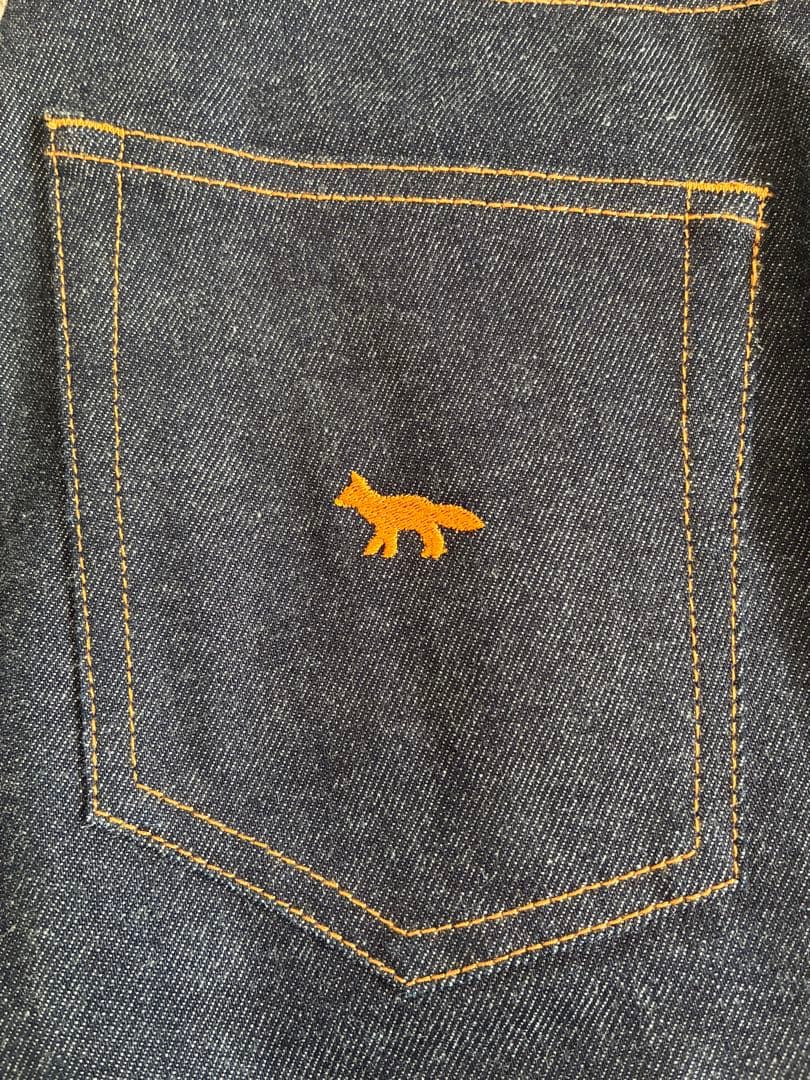 MAISONKITSUNE ジャパンスリムフィットデニム 26 S・XS相当