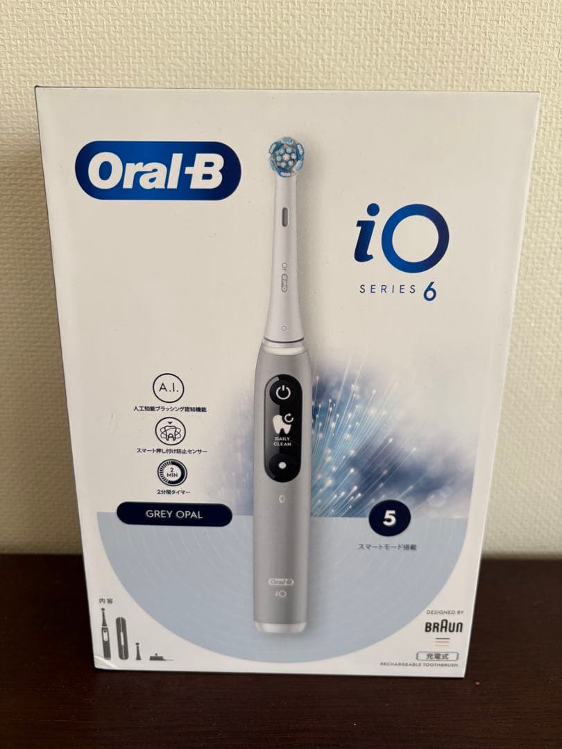 Oral-B iO Series 6 Grey Opal 本体