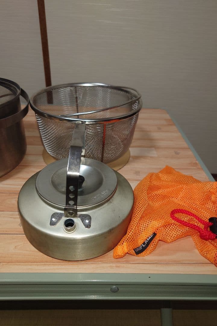 ユニフレーム fan5duoとケトル