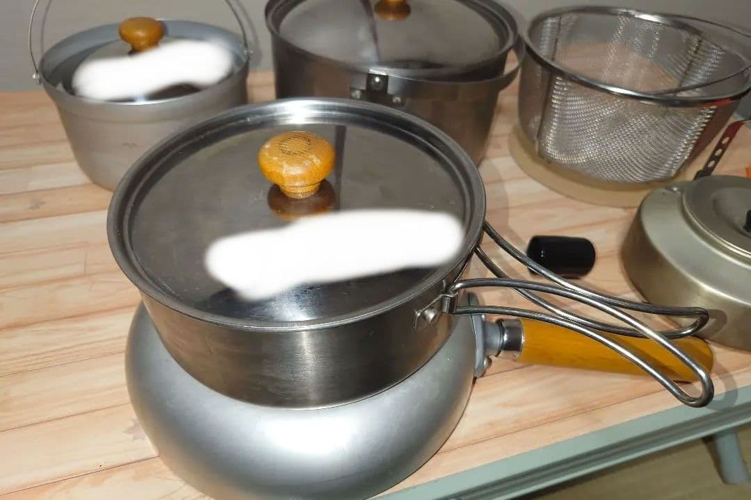 ユニフレーム fan5duoとケトル