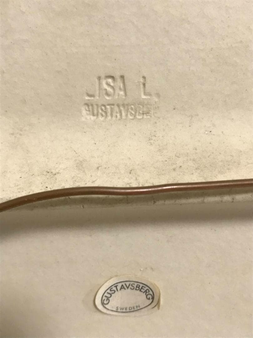 リサラーソン Lisa Larson VAGGPLATTOR ヴェネチア