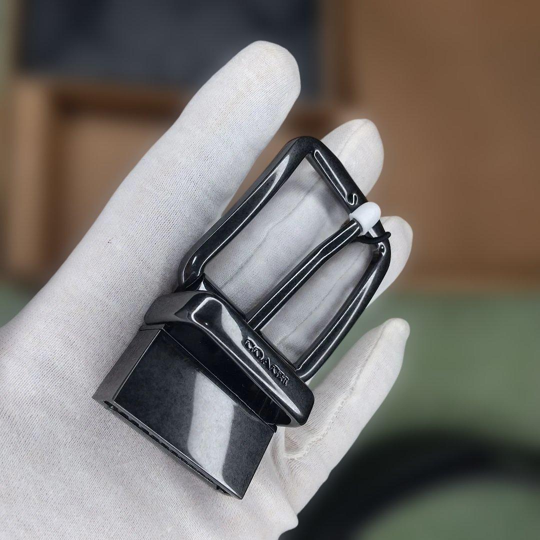 ★良品★コーチCOACH ブラックベルト＆カードケースセット