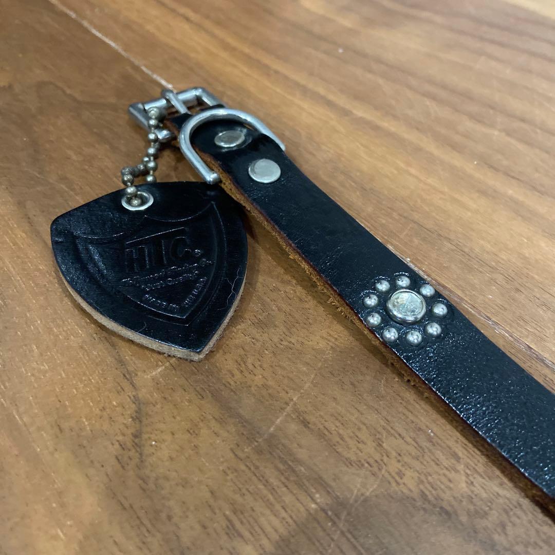 希少美品HTC ナローベルト ピーナッツ ブラック&クリアストーン 34inch