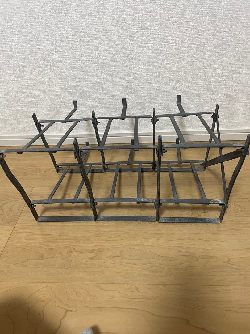 アンティーク　駄菓子屋の6連菓子瓶