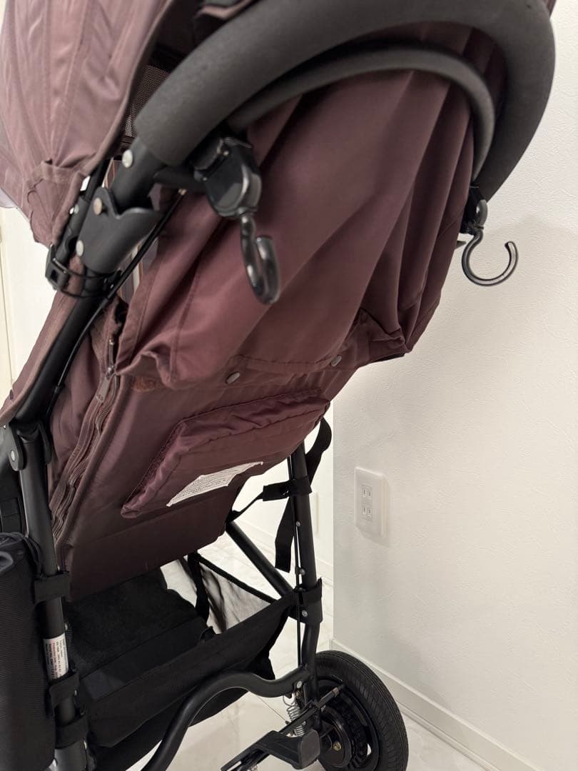 【美品】エアバギー AirBuggy ココブレーキ ベビーカー ブラウン