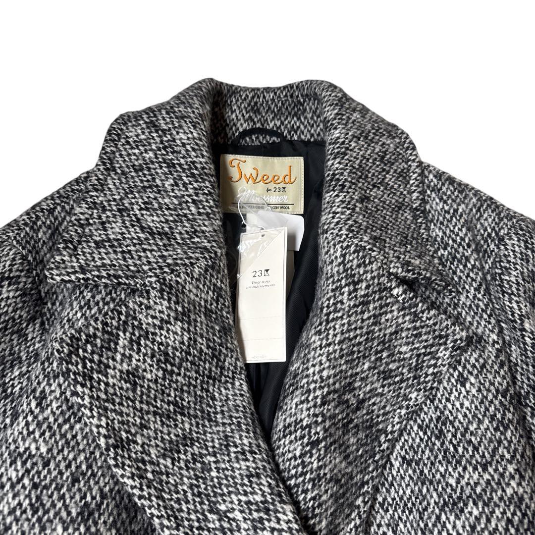 【新品】23区 Nepyarn Tweed Moessmer ツイードコート