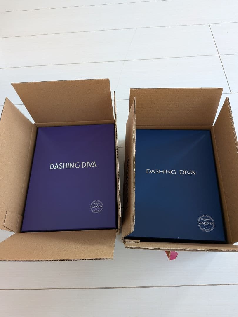 2箱12種類ネイルチップダッシングディバマジックプレススワロフスキーコレクション