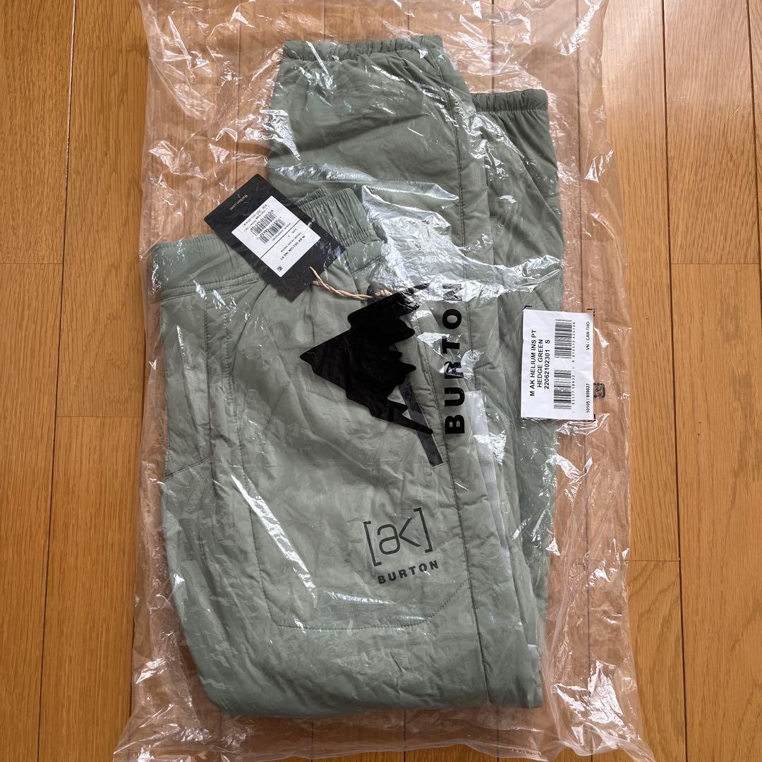 【新品未使用】burton ak ヘリウム ストレッチ インサレーテッド パンツ