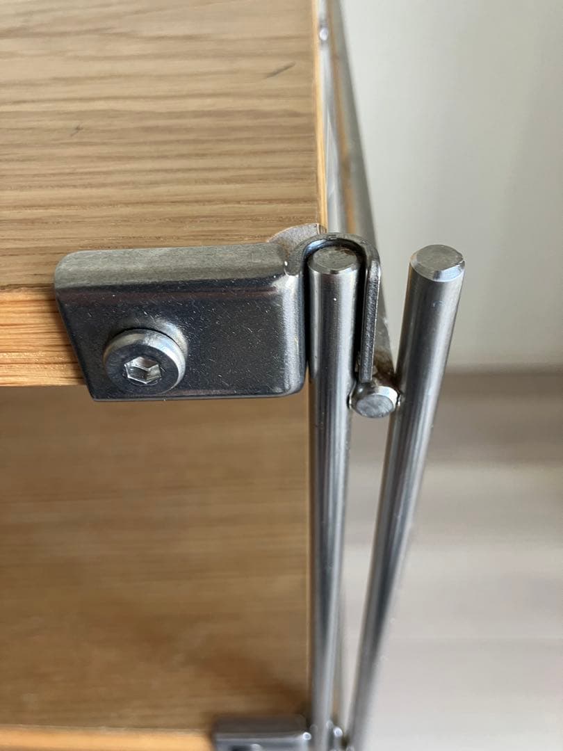 MUJI 無印良品 ステンレスユニットシェルフ　ワイド　小