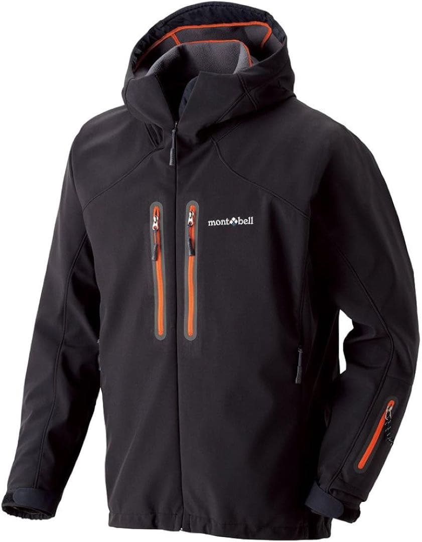 montbell モンベル パウダーシェッドパーカ メンズ L ブラック
