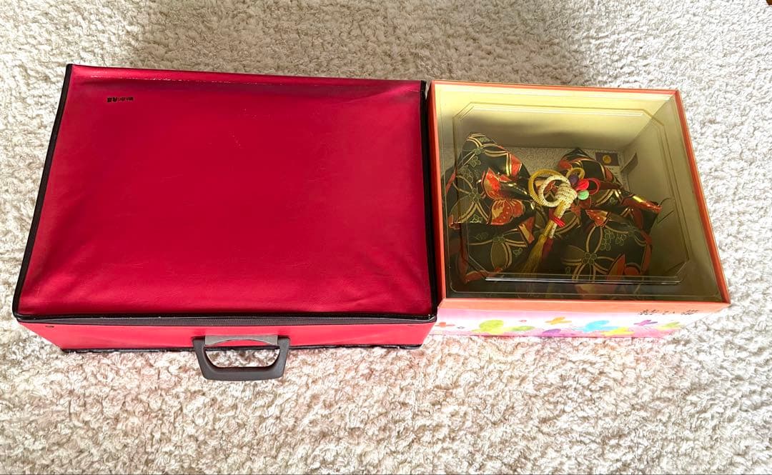 【新品正絹】七五三　晴れ着の丸昌 7歳正絹着物フルセット