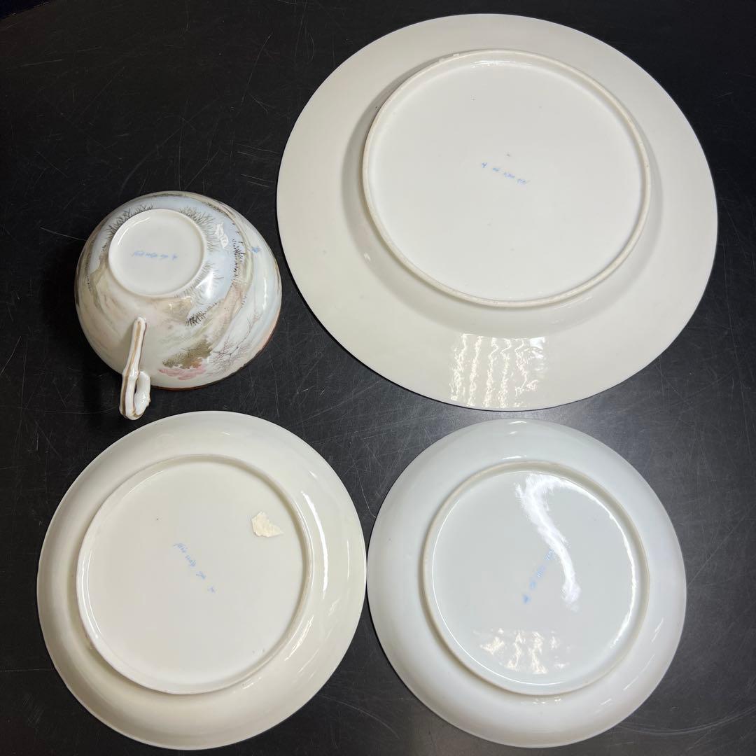 九谷焼　ティーセット　東Y8-0210②トコオ