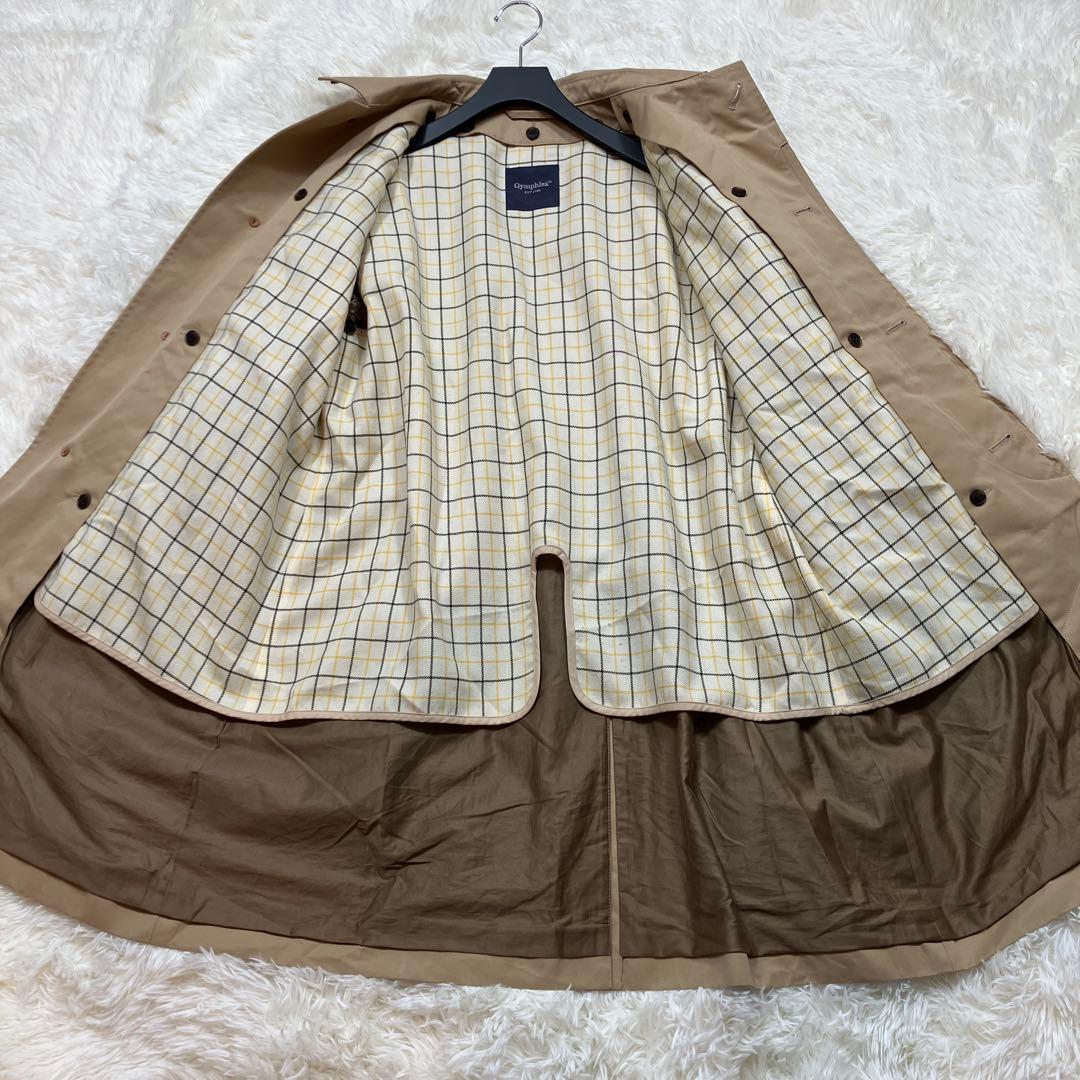 極美品 ジムフィレックス バルマカンコート ライナー付き2way ベージュL相当