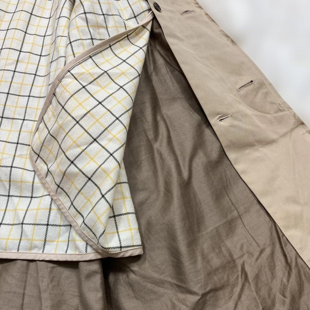 極美品 ジムフィレックス バルマカンコート ライナー付き2way ベージュL相当