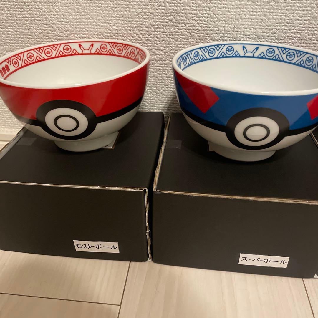 吉野家ポケモンどんぶり4個セット 有田焼