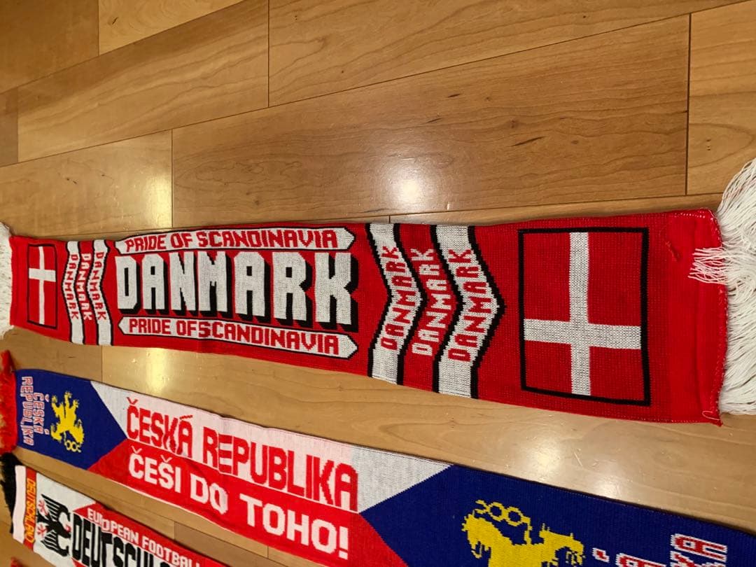 【最終値下げ】サッカー　海外　マフラーセット　現地調達　5点セット