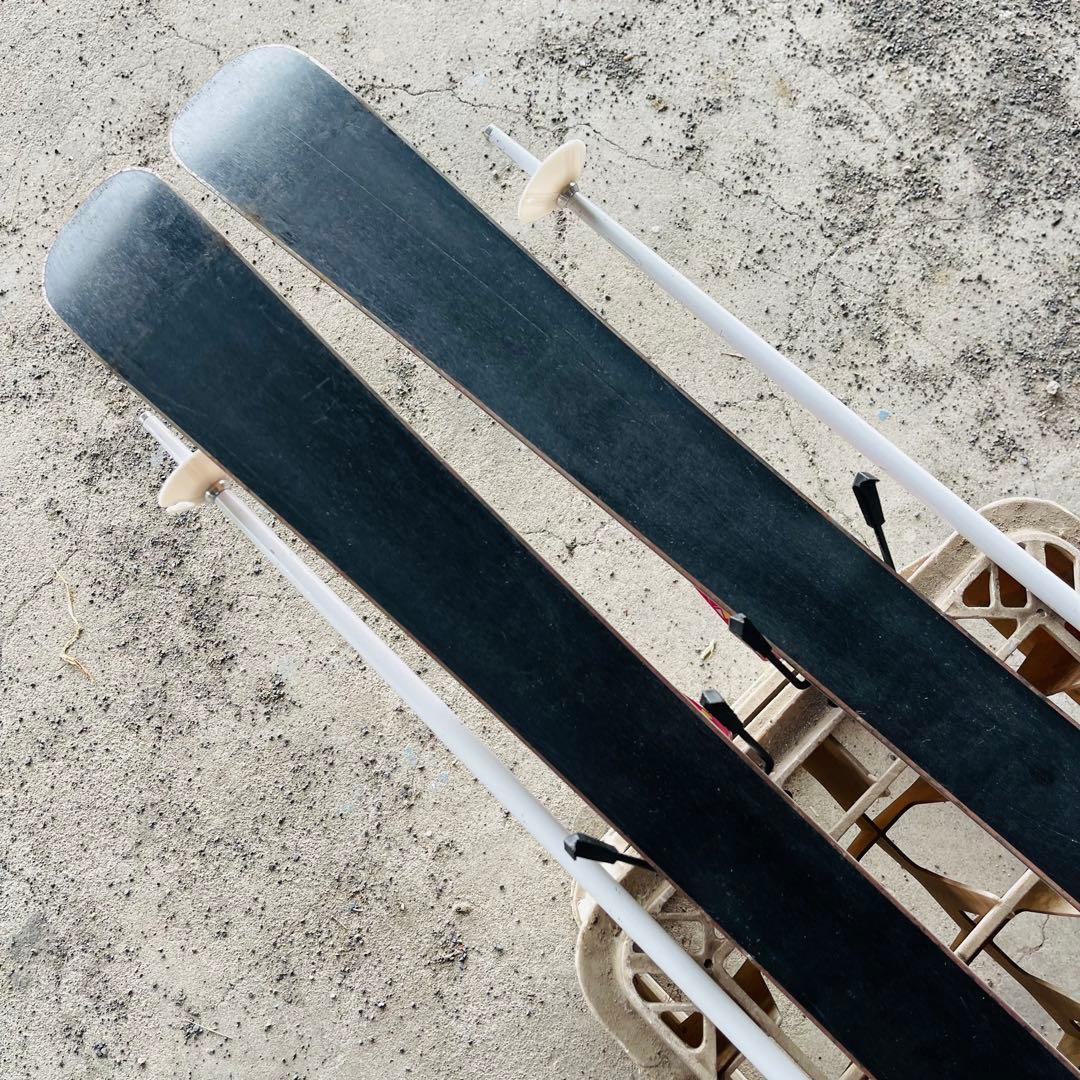 ROCKER スキー板 ビンディング ROSSIGNOLストック セット