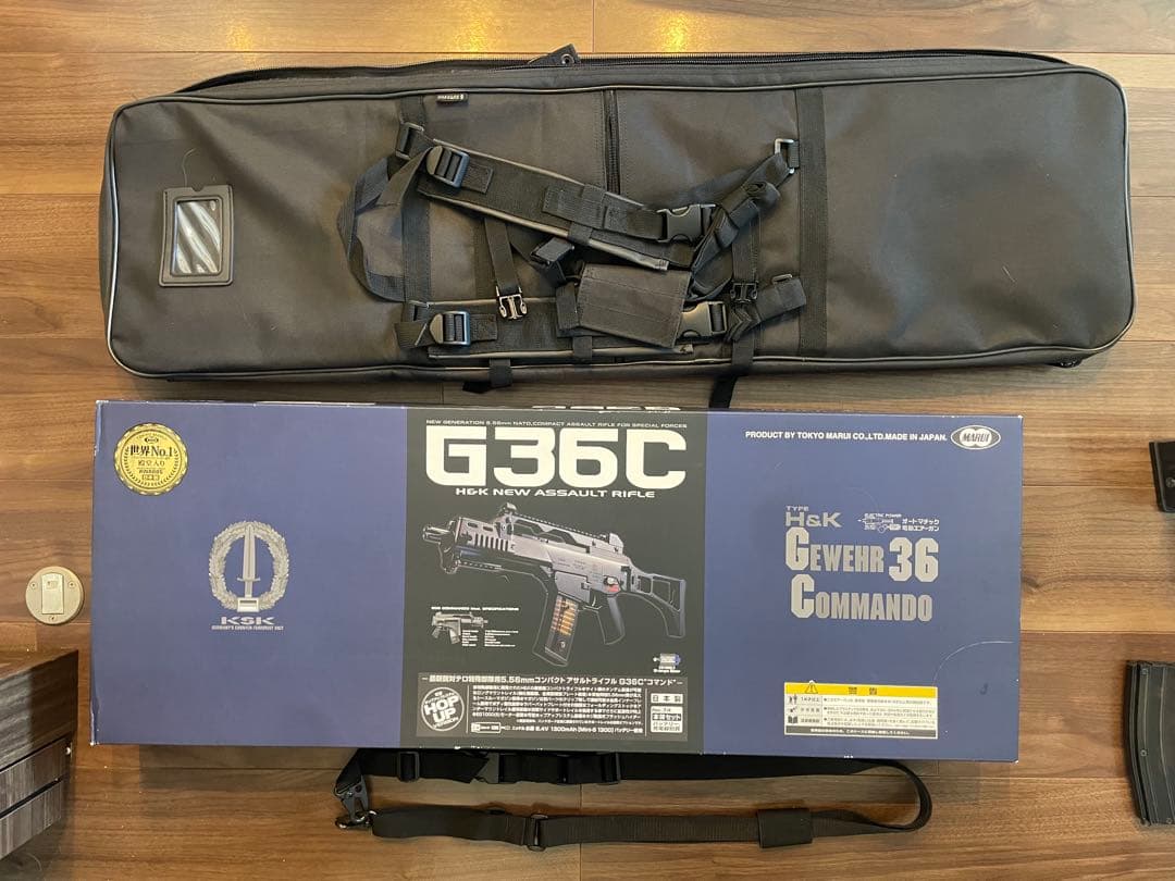 東京マルイ 電動ガン H&K G36C バッテリー+充電器付き　引退セット