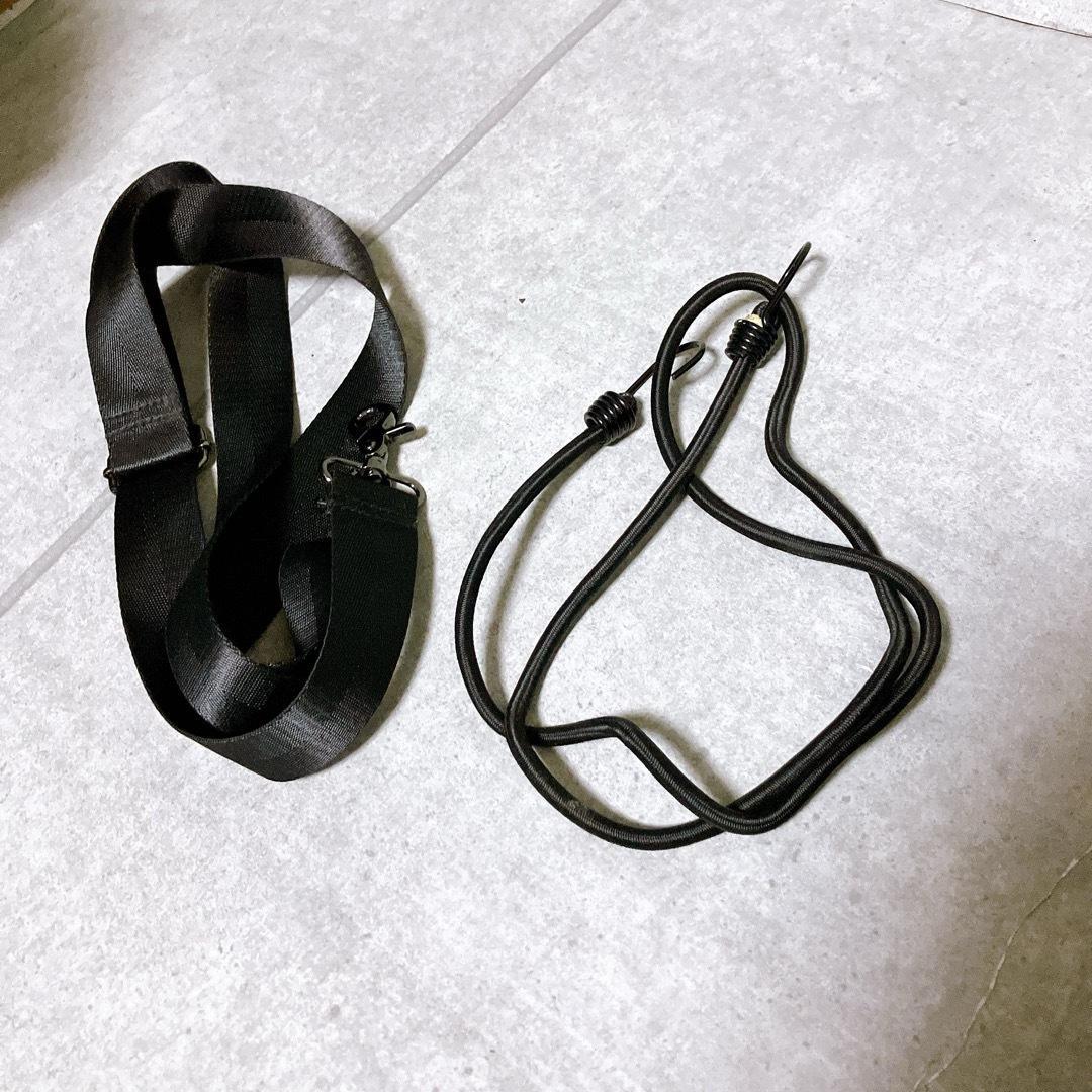 無印良品 ストッパー付き ソフトキャリーケース 63L ブラック スーツケース