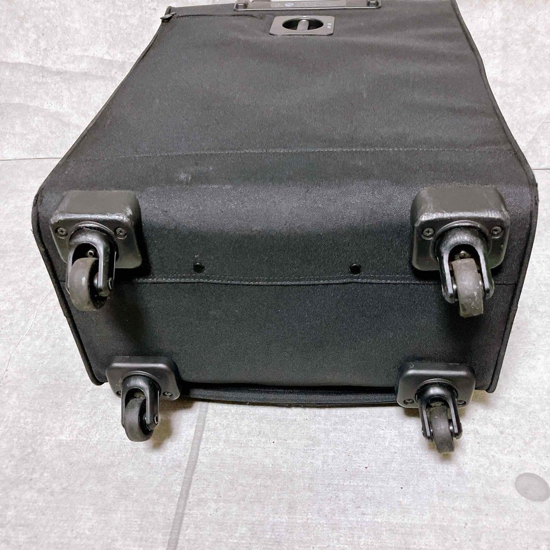 無印良品 ストッパー付き ソフトキャリーケース 63L ブラック スーツケース