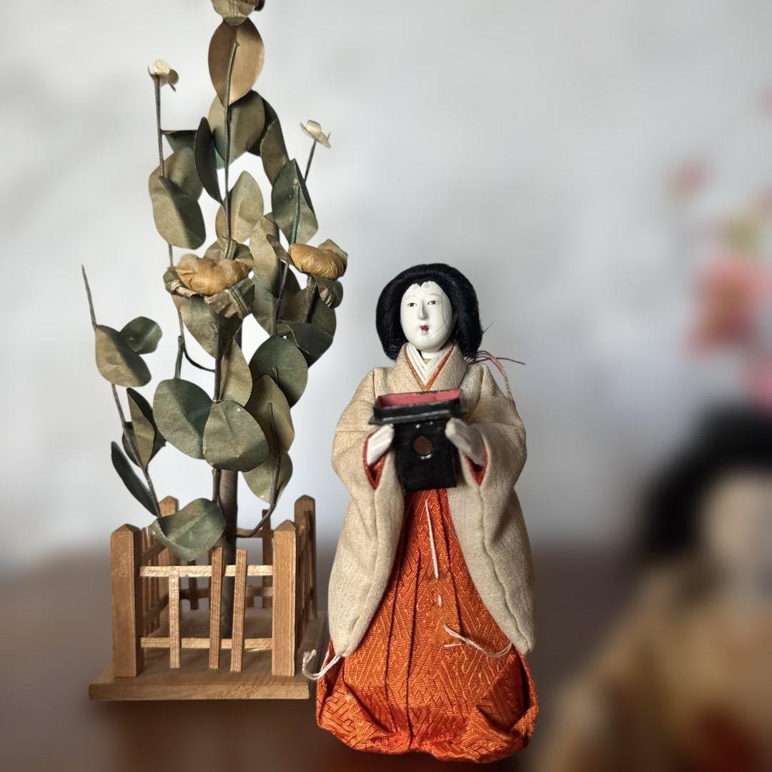 最終お値下げ❣️希少品　蔵出し　アンティーク雛人形セット ひな祭り