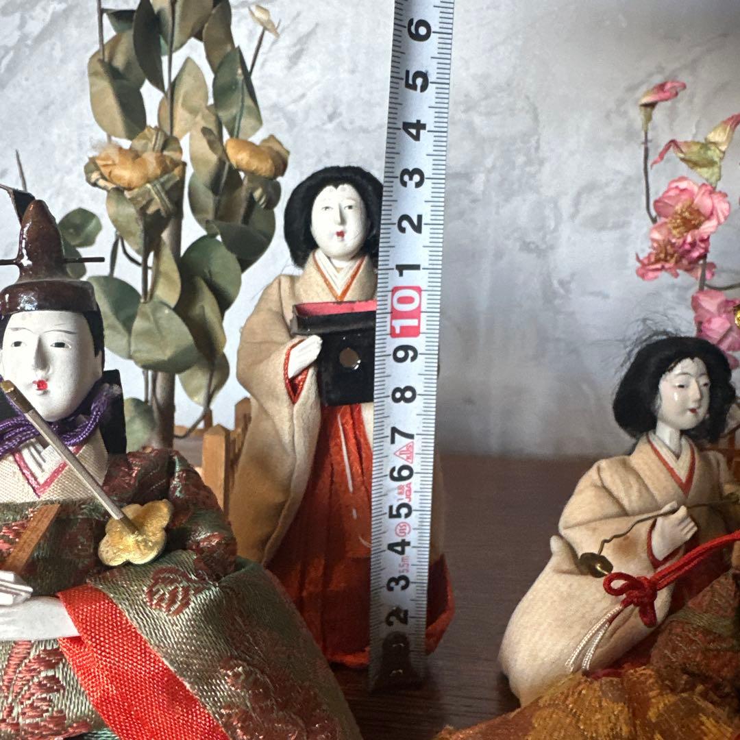 最終お値下げ❣️希少品　蔵出し　アンティーク雛人形セット ひな祭り