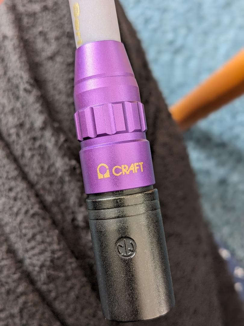 美品 オーディオクラフト DXシリーズ AES/EBUデジタルケーブル 1m