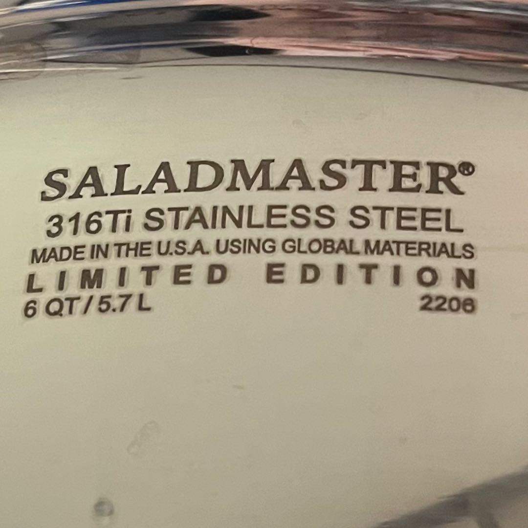 gangurokoさん専用 SALADMASTER 6QT 両手鍋 限定版