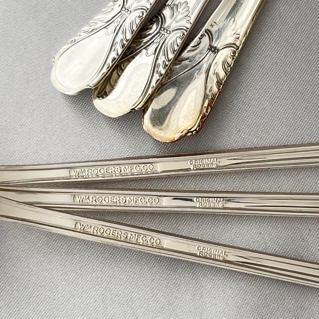 【Wm Rogers】 Avalon Cabin クリームソーダスプーン 6本