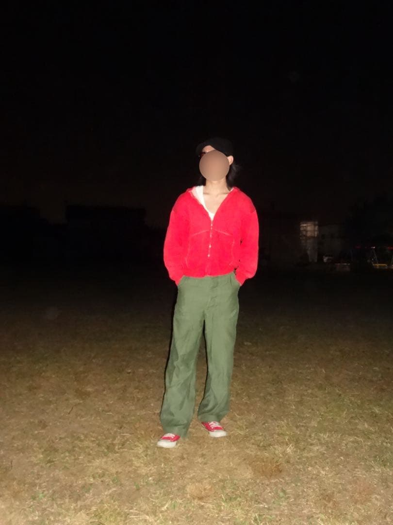 60s ジップパーカー 鬼フェード