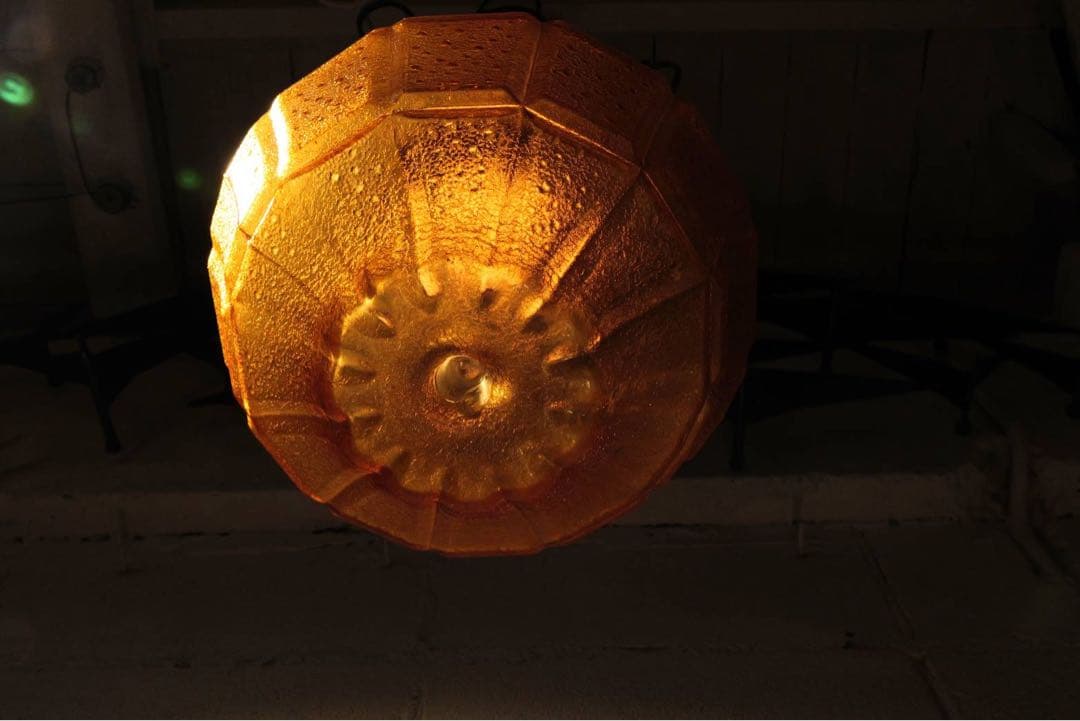 ペンダントランプ　照明　ビンテージ