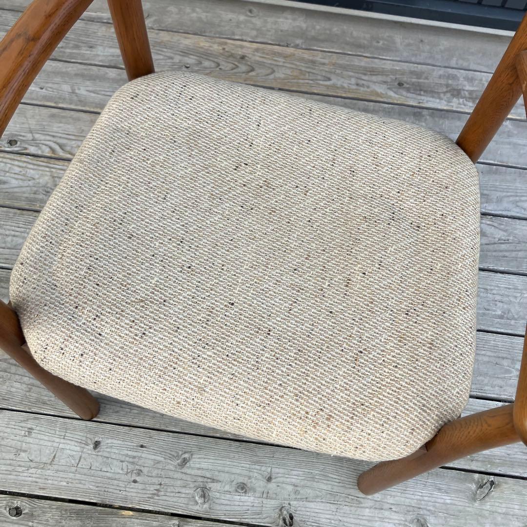 北欧レトロ 無垢材 ベントウッドチェアー アームチェア 木製椅子ダイニングチェア