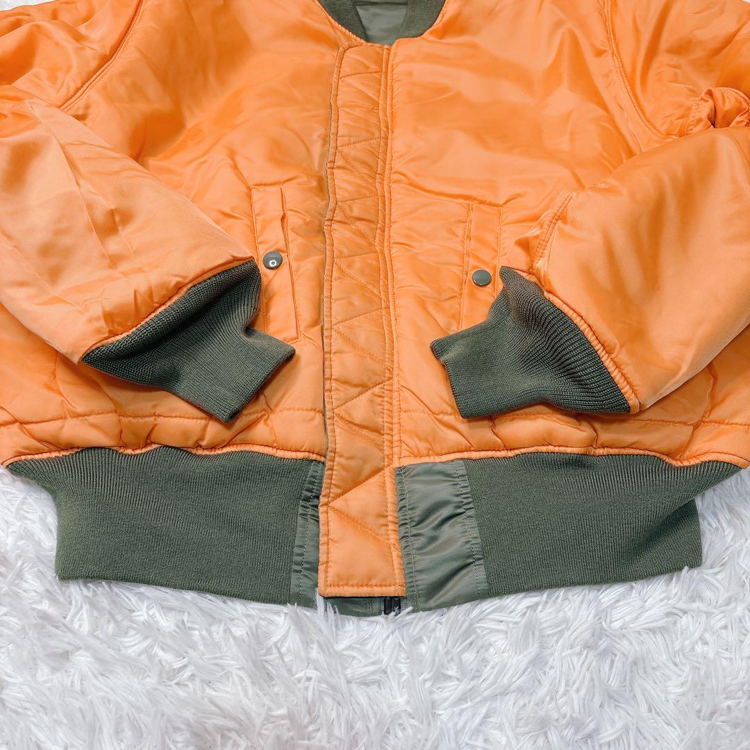 未使用級 アルファインダストリーズ ma1 フライトジャケット リバーシブル