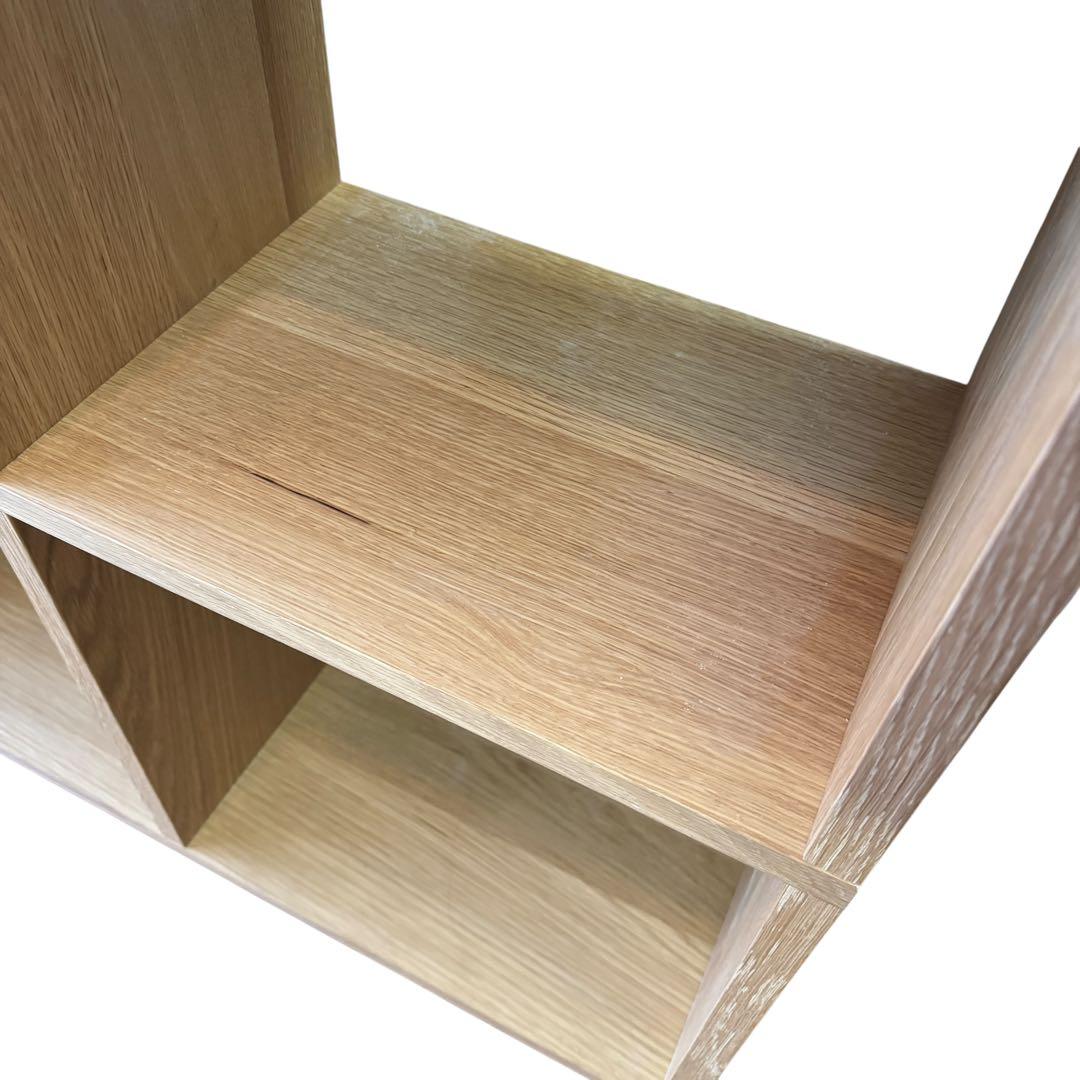 【美品】無印良品　スタッキングシェルフ　３段×２列　ラック