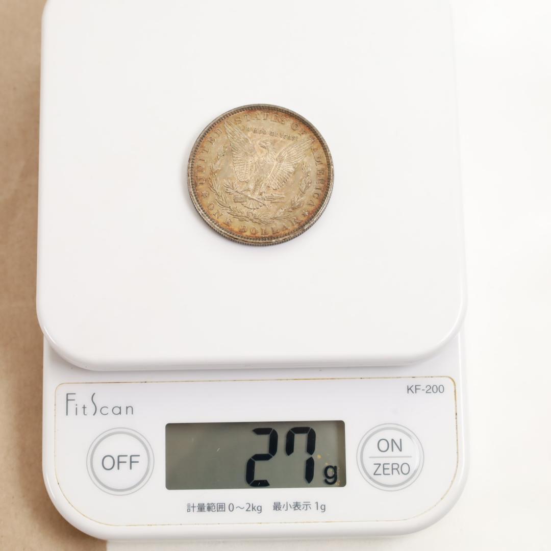 プ*須様 1884年製＆1921年製 モルガンダラー銀貨 USA 1ドル硬貨　２