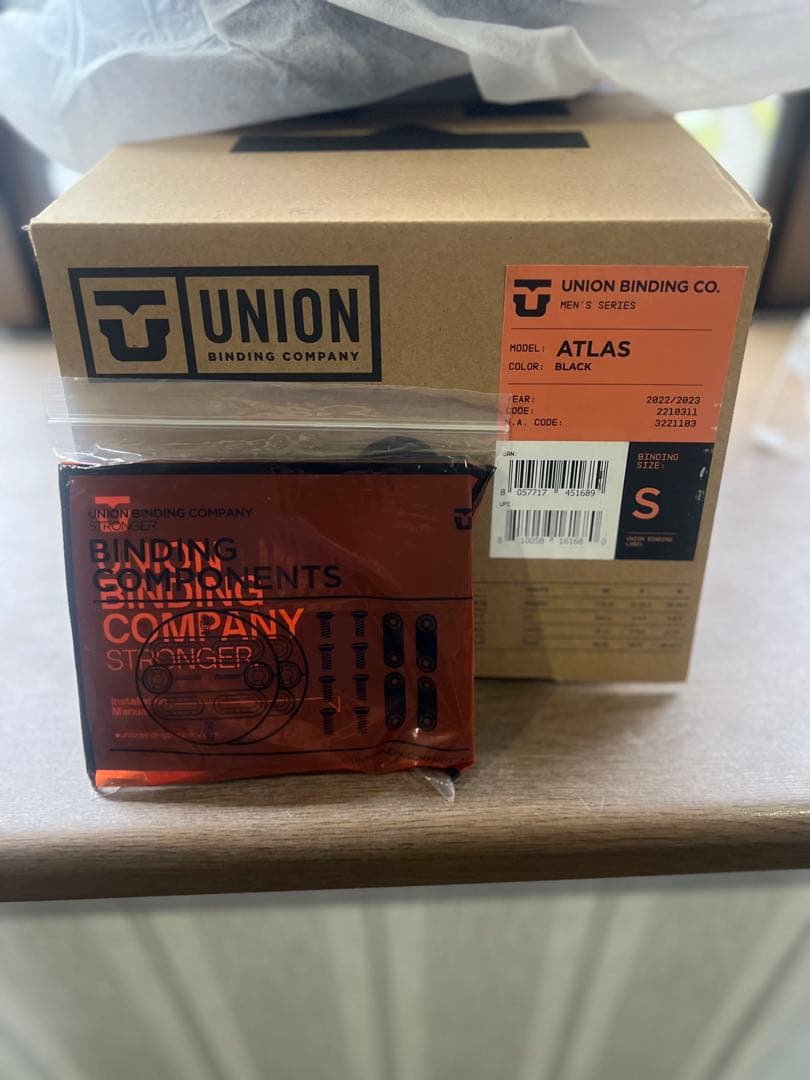 限定下げunion atlas 22-23 Sサイズ