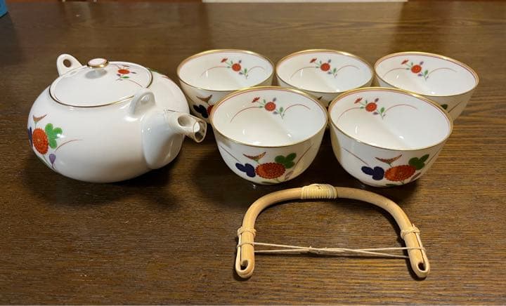 香蘭社　急須と湯呑5客セット