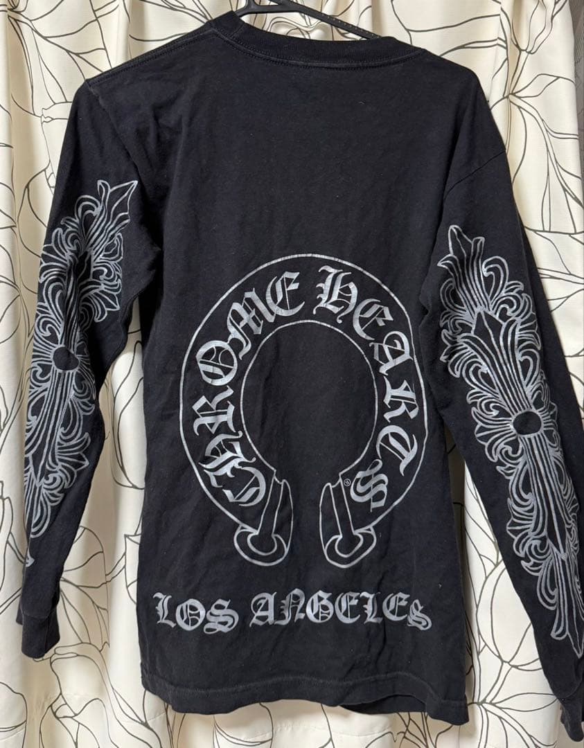 L*J様 Chrome Hearts ブラック ロングスリーブ Tシャツ