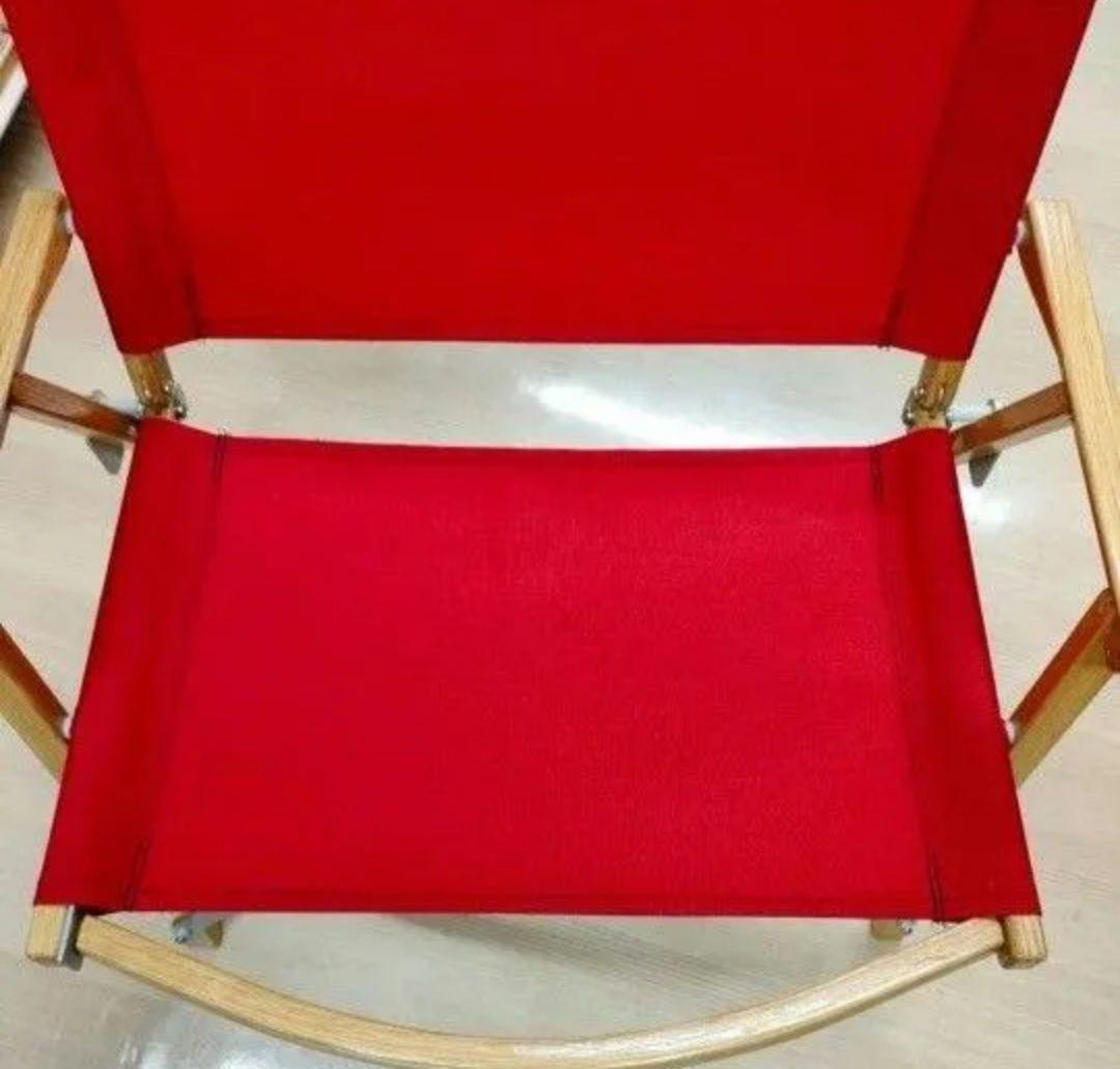 カーミットチェア　ワイド　バーガンディ　未使用品