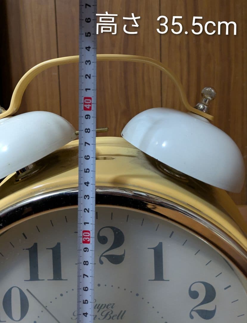 ★大きい置時計 高さ約35.5cm
