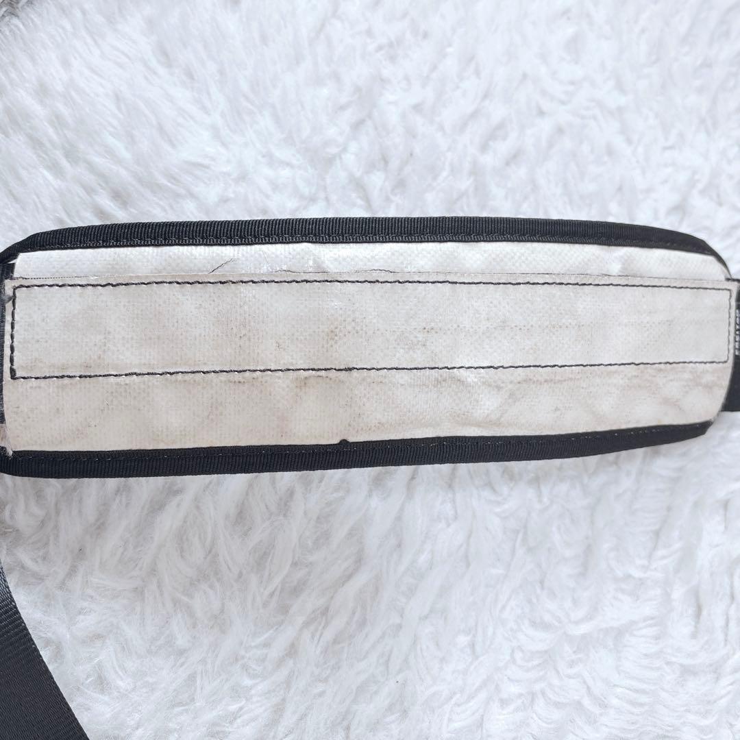 FREITAG F12 Dragnet オールオフホワイト メッセンジャーバッグ